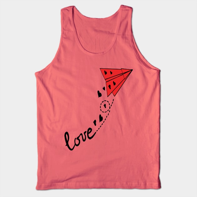 Love letter Tank Top by CindyS